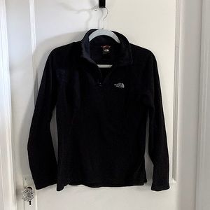 The North Face fleece pullover- Women Black size S